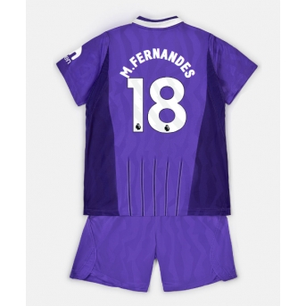 Tottenham Hotspur Mateus Fernandes #18 Maglia Gara Terza Repliche 2026-27 Bambino Maniche Corte